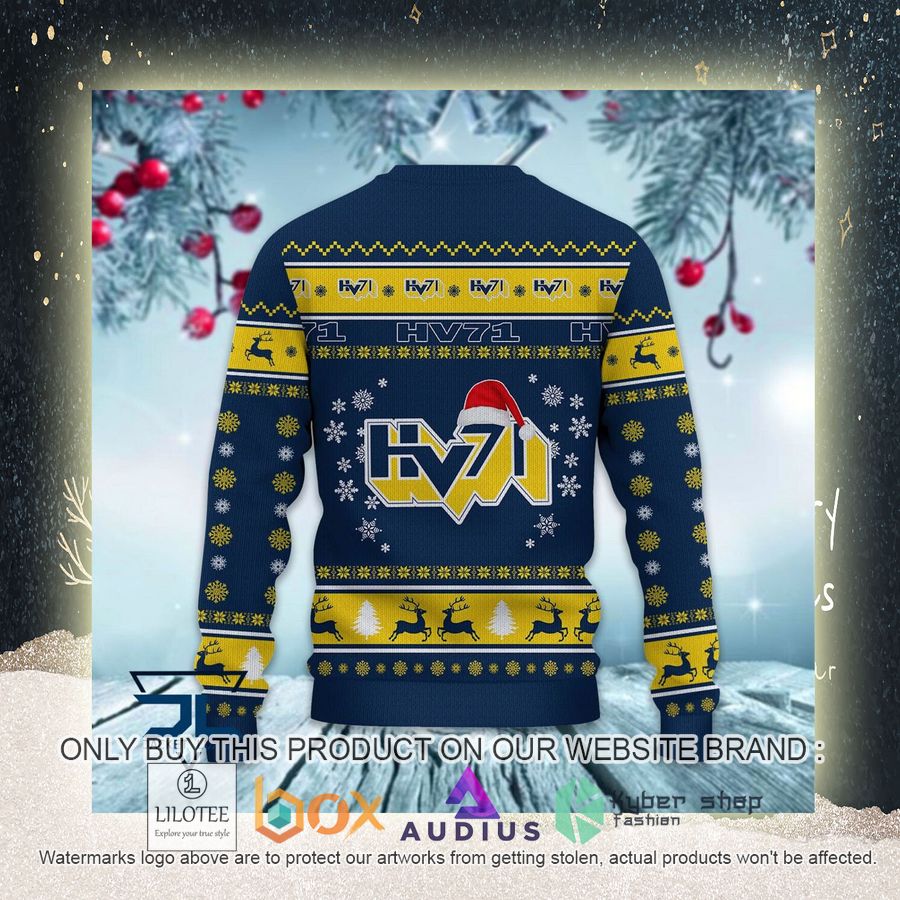 HV71 SHL Ugly Christmas Sweater 8 hv71 shl ugly christmas sweater 8 74879