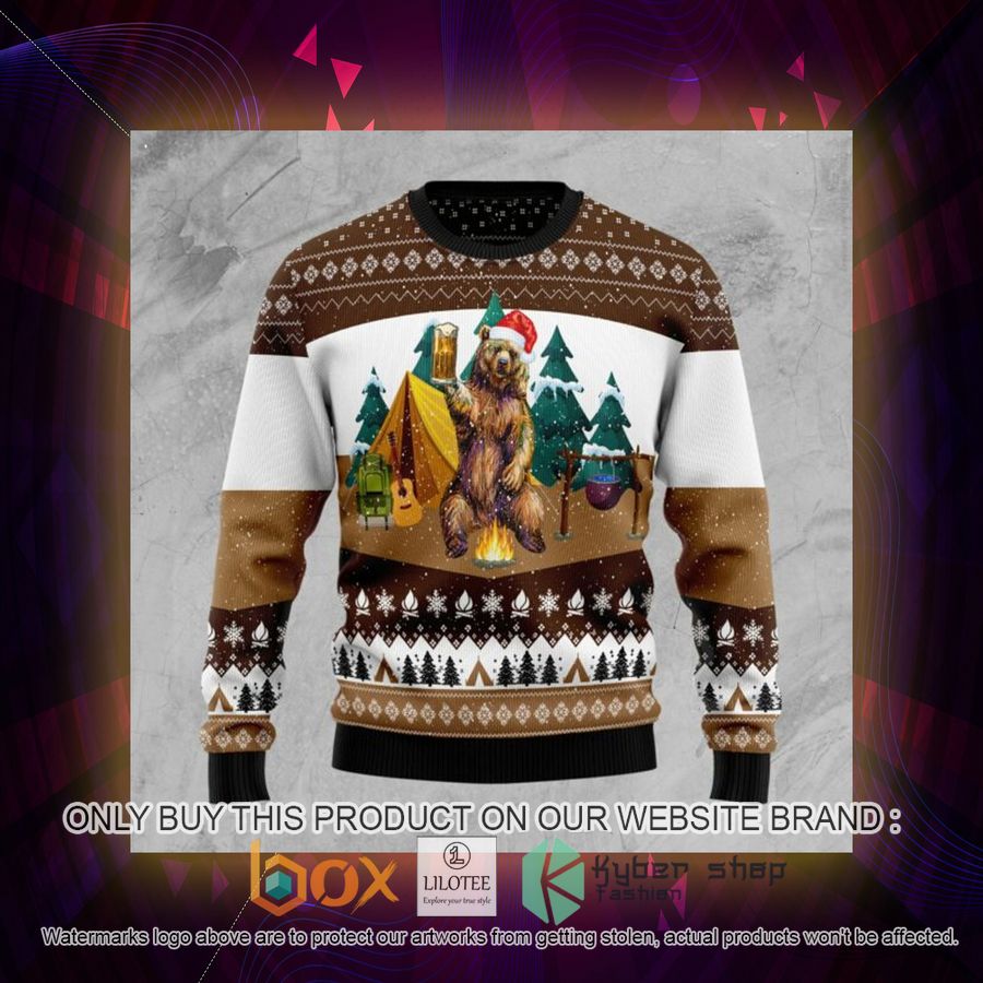I Hate People Bear Ugly Christmas Sweatshirt 3 i hate people bear ugly christmas sweatshirt 3 15564