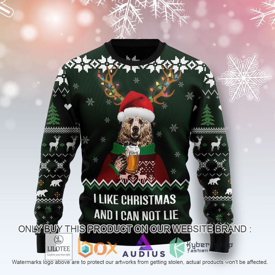 i like christmas and i can not lie ugly christmas sweater 1 56607