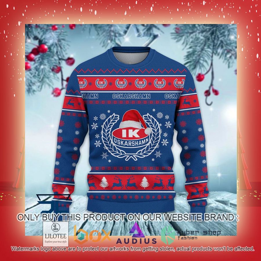 IK Oskarshamn SHL Ugly Christmas Sweater 15 ik oskarshamn shl ugly christmas sweater 15 86510