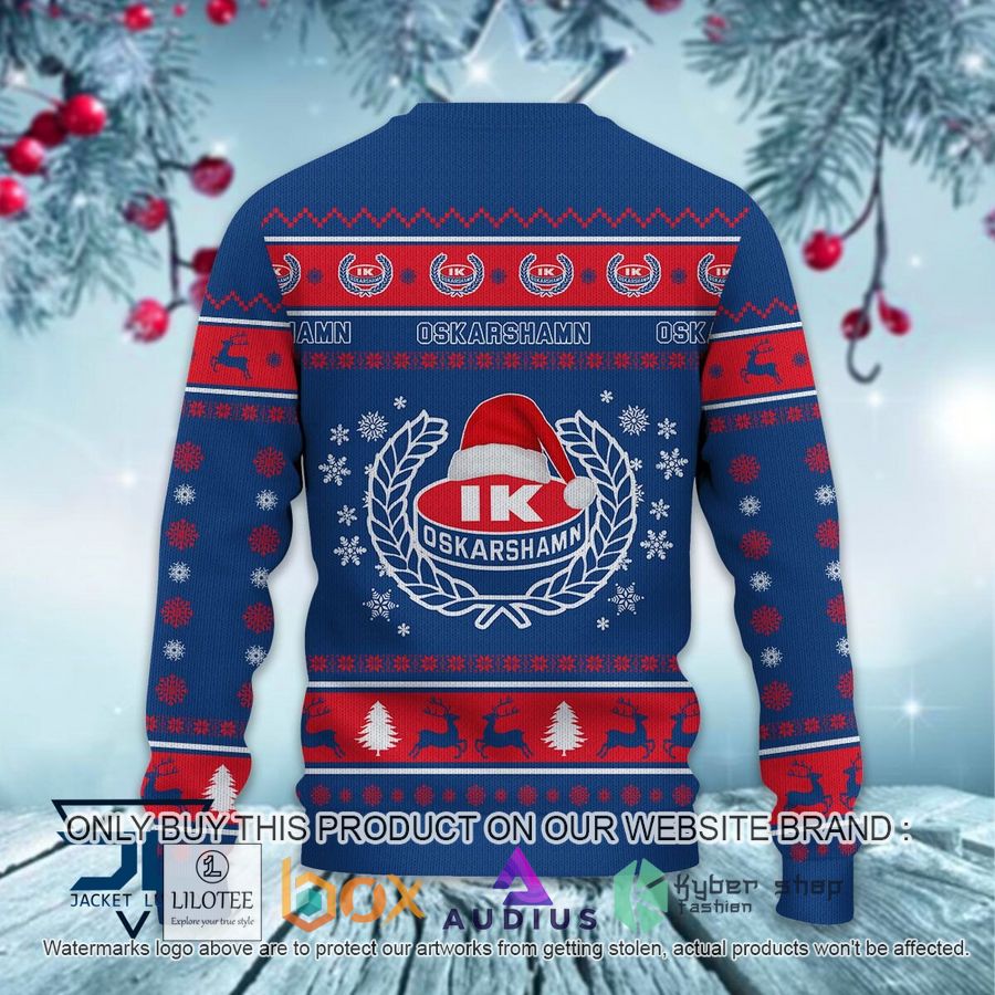 IK Oskarshamn SHL Ugly Christmas Sweater 3 ik oskarshamn shl ugly christmas sweater 3 75852