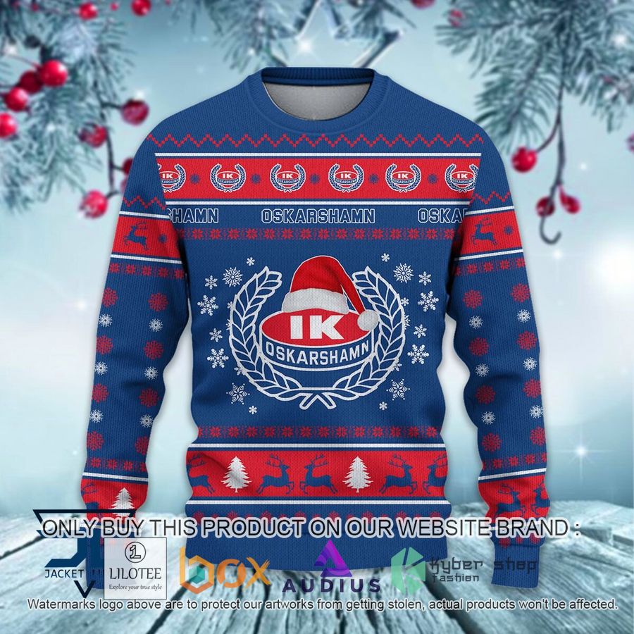 IK Oskarshamn SHL Ugly Christmas Sweater 5 ik oskarshamn shl ugly christmas sweater 5 44587