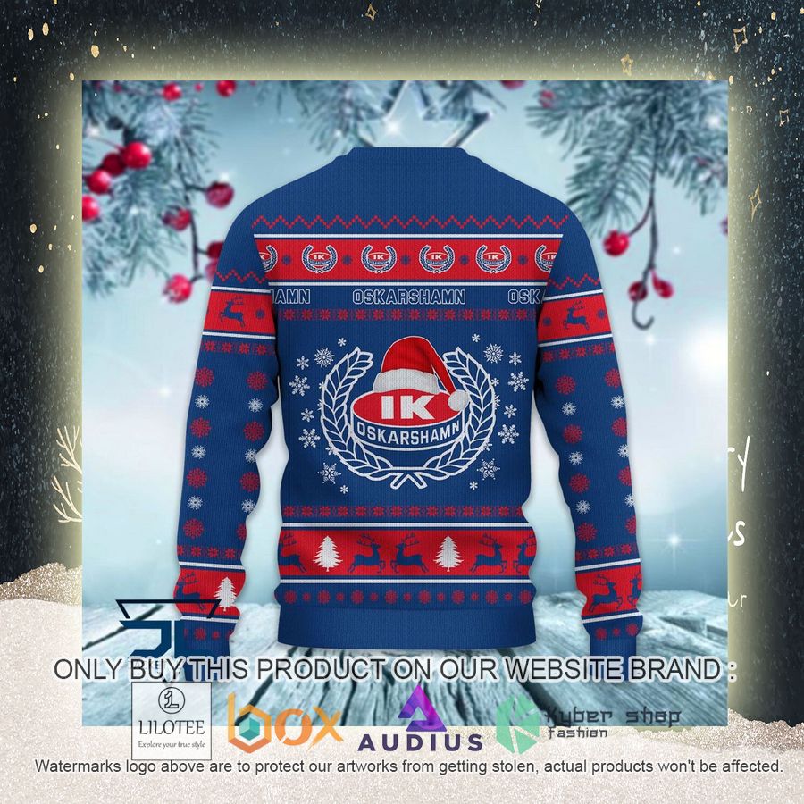 IK Oskarshamn SHL Ugly Christmas Sweater 8 ik oskarshamn shl ugly christmas sweater 8 48872
