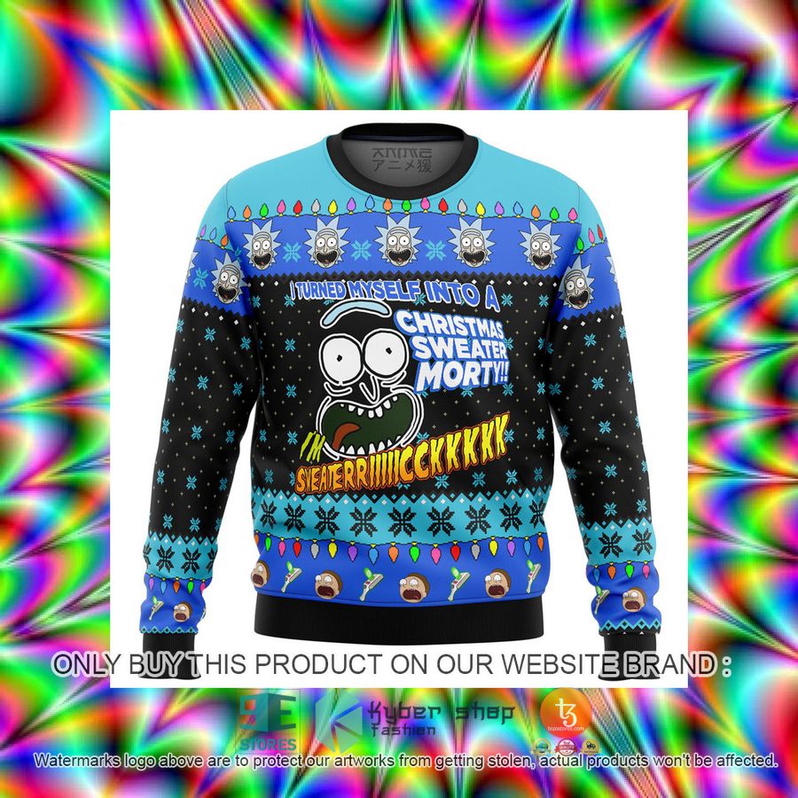 HOT I'M Sweater Rick - Rick & Morty Ugly Christmas Sweater 3 im sweater rick rick morty knitted wool sweater 3 78329