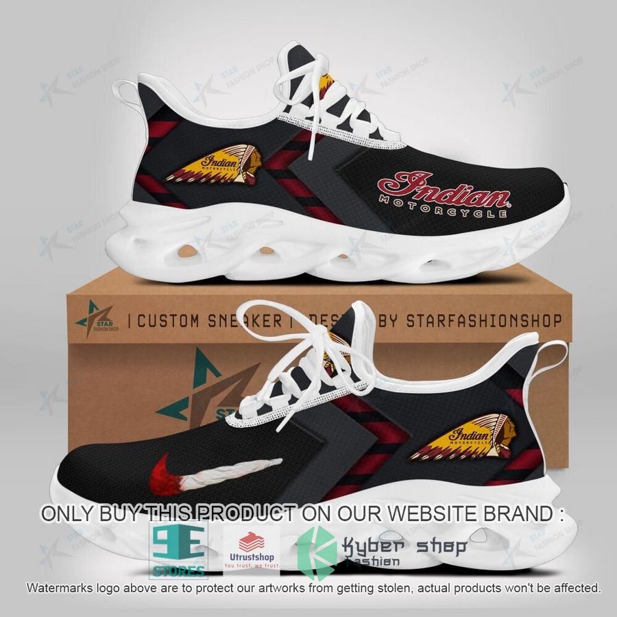 NEW Indian Motorcycle Logo Nike Max Soul Sneaker 5 indian motorcycle nike max soul shoes 5 54587