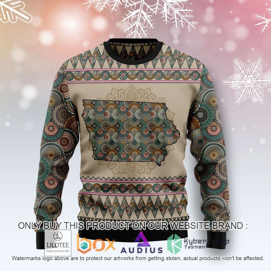 iowa mandal ugly christmas sweater 1 85385