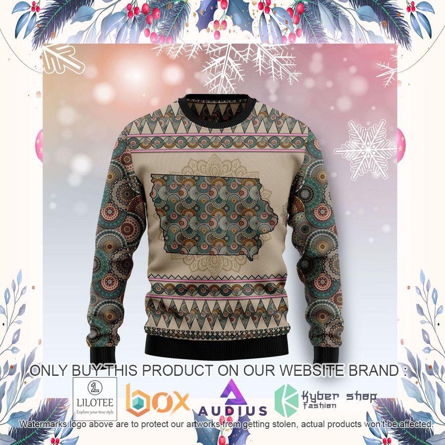 Iowa Mandal Ugly Christmas Sweater 10 iowa mandal ugly christmas sweater 10 73738