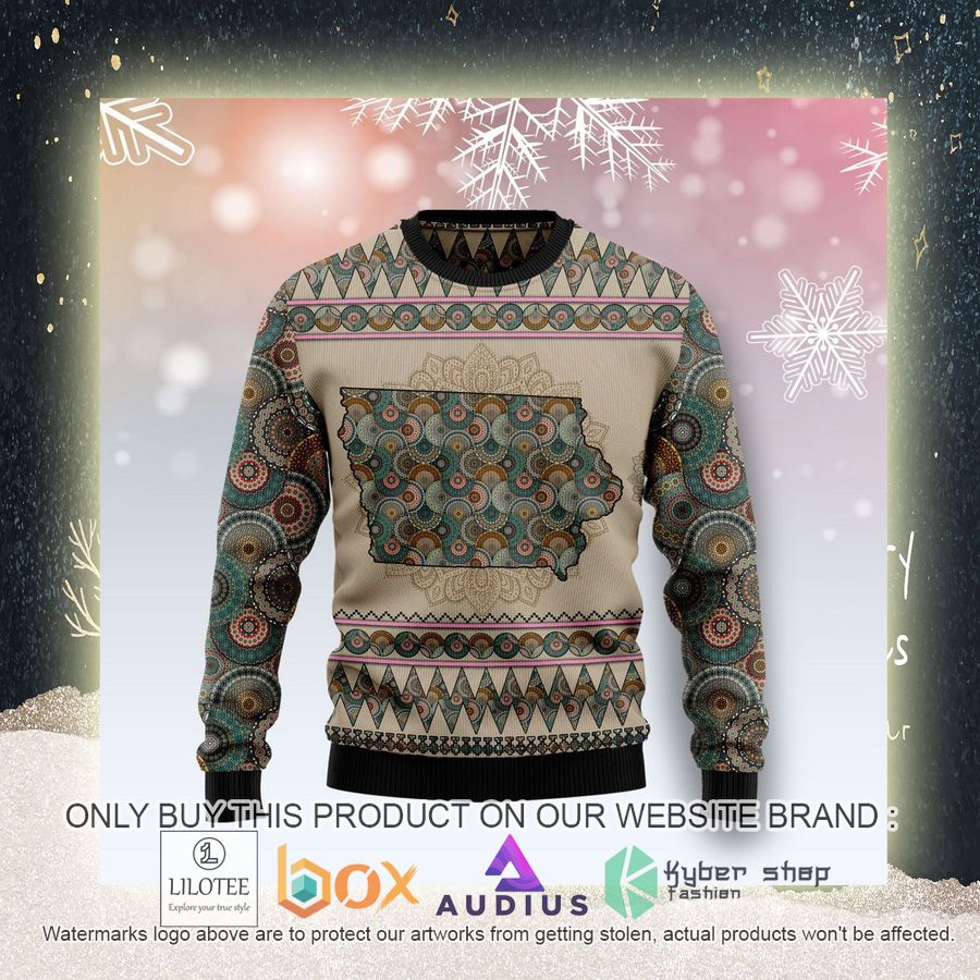 Iowa Mandal Ugly Christmas Sweater 4 iowa mandal ugly christmas sweater 4 23187