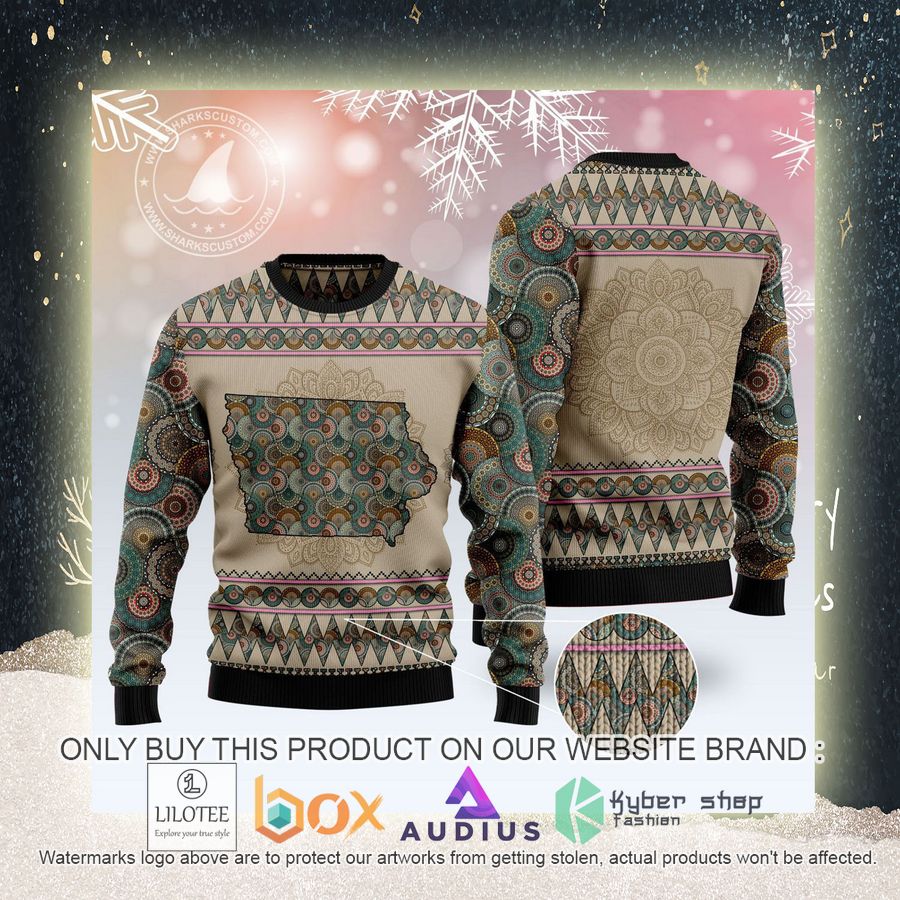 Iowa Mandal Ugly Christmas Sweater 6 iowa mandal ugly christmas sweater 6 45293
