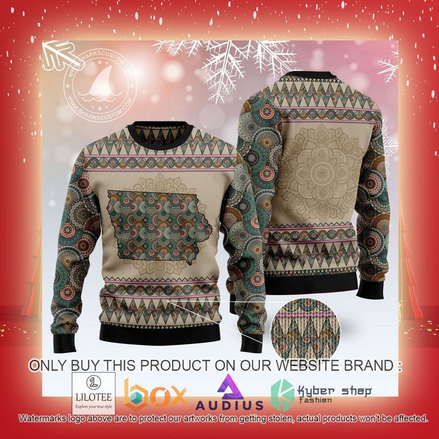 Iowa Mandal Ugly Christmas Sweater 9 iowa mandal ugly christmas sweater 9 37954