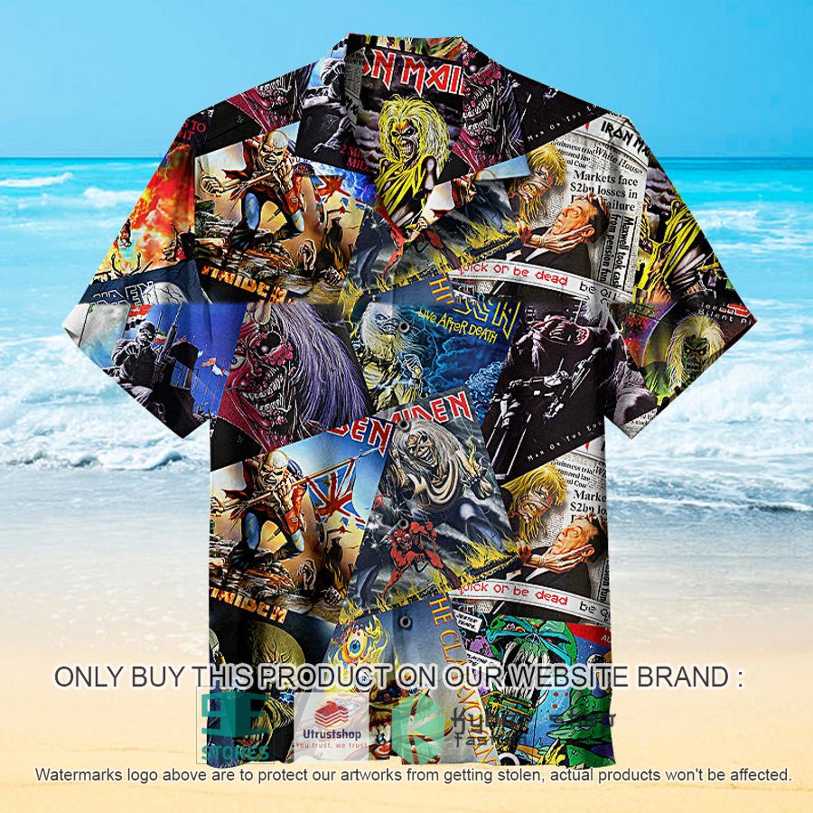 NEW Iron Maiden Band Comic Hawaii Shirt 17 iron maiden band comic hawaiian shirt 1 19237