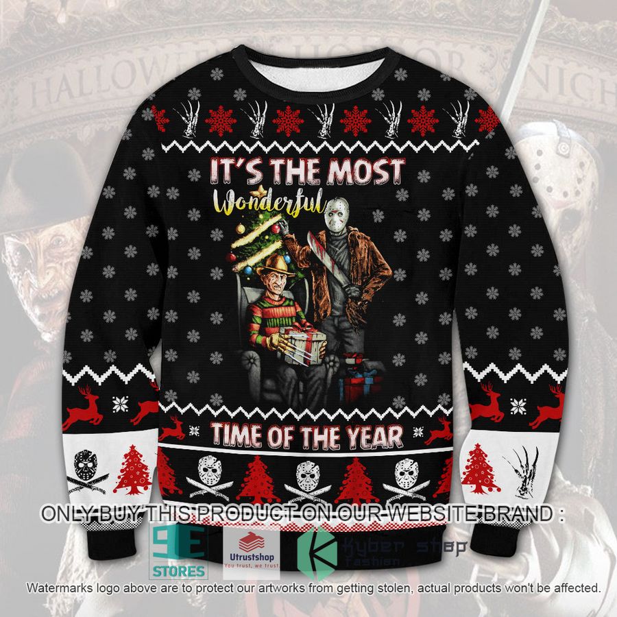 its the most wonderful time of the year black ugly christmas sweater 1 50271