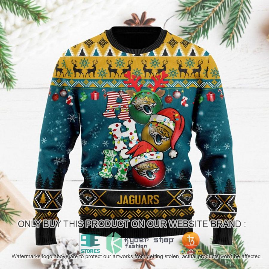 jacksonville jaguars christmas decor nfl ugly christmas sweater 1 70530