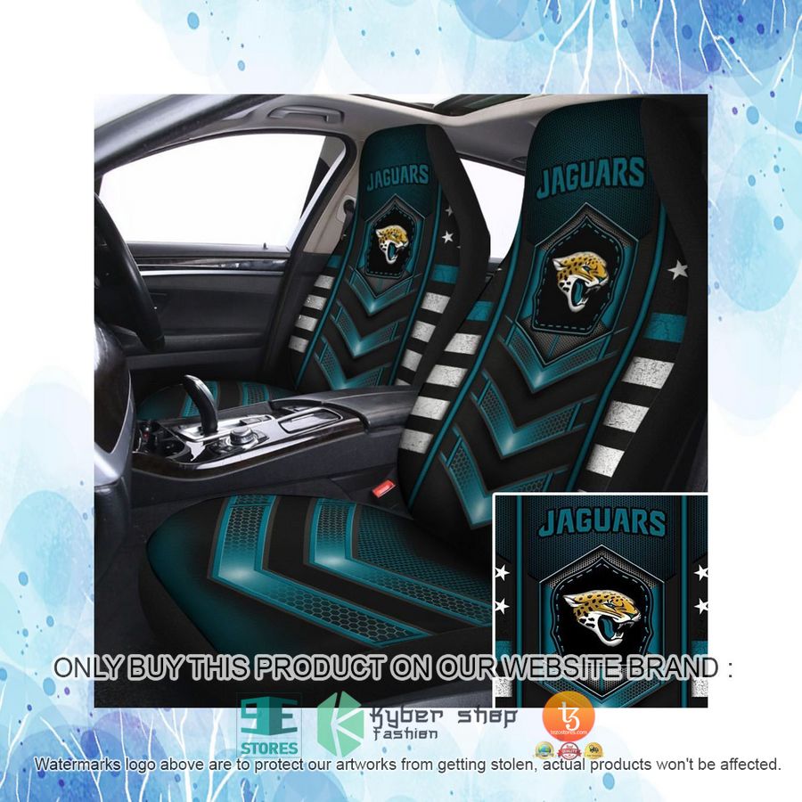 HOT Jacksonville Jaguars Green black Car Seat Covers 4 jacksonville jaguars green black car seat covers 4 42500
