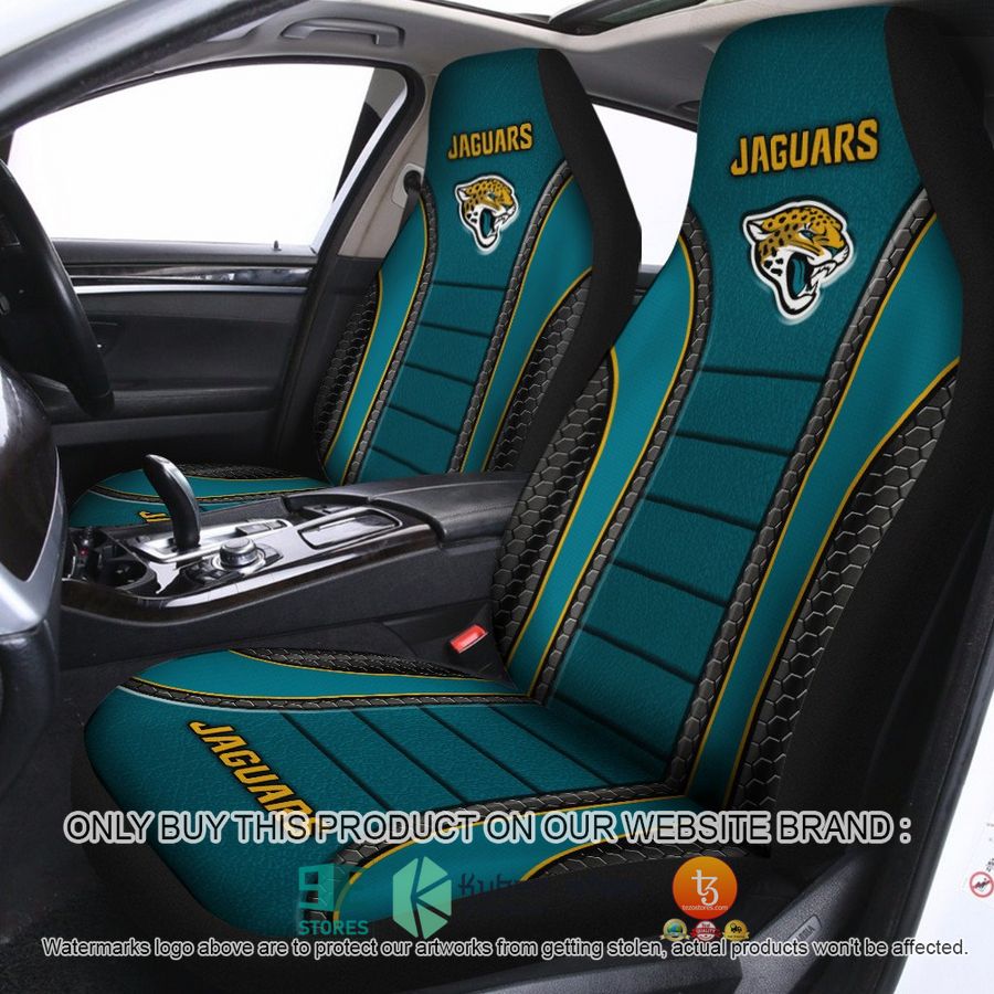 jacksonville jaguars moss green car seat covers 1 38285