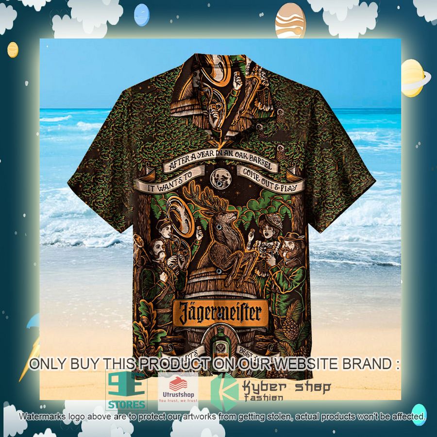 NEW Jagermeister Hawaii Shirt 3 jagermeister hawaiian shirt 3 51224