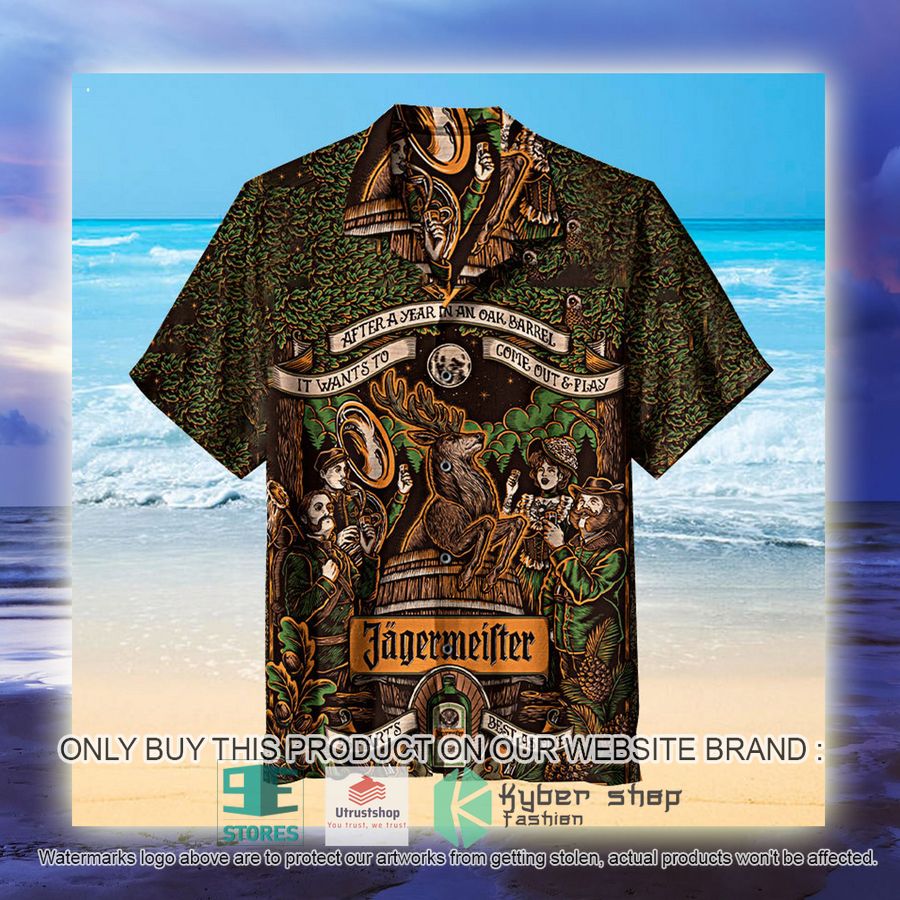 NEW Jagermeister Hawaii Shirt 5 jagermeister hawaiian shirt 5 88770