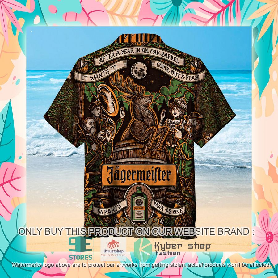 NEW Jagermeister Hawaii Shirt 8 jagermeister hawaiian shirt 8 12142