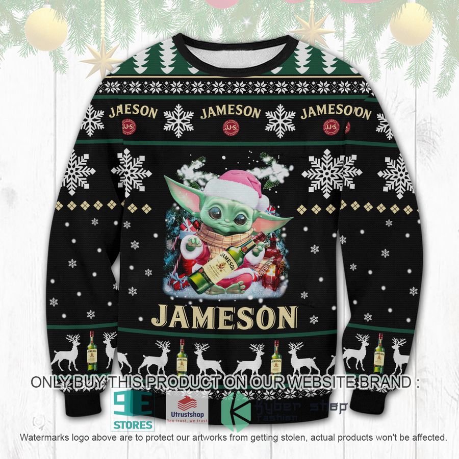 Jameson Baby Yoda Ugly Christmas Sweater 1 29351