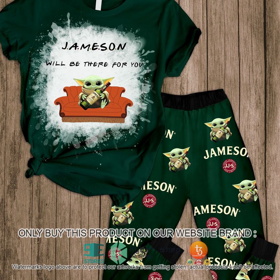 jameson baby yoda will be there for you pajamas set 1 77285