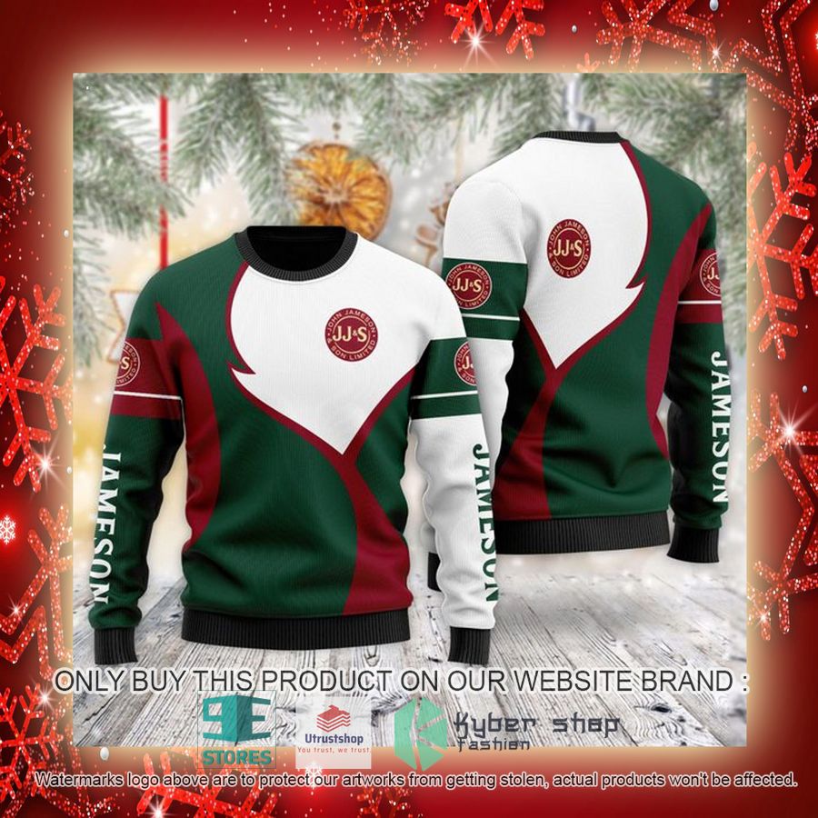 NEW Jameson Whiskey Christmas Ugly Sweater 3 jameson whiskey ugly christmas sweater 3 58982