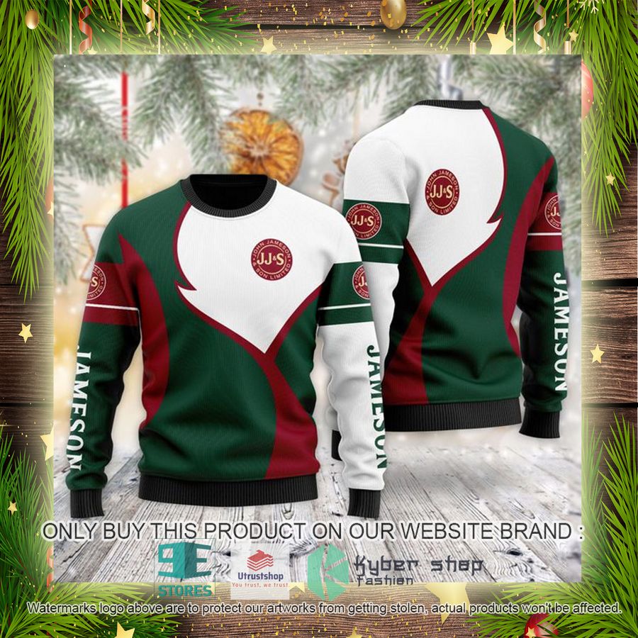 NEW Jameson Whiskey Christmas Ugly Sweater 4 jameson whiskey ugly christmas sweater 4 90946