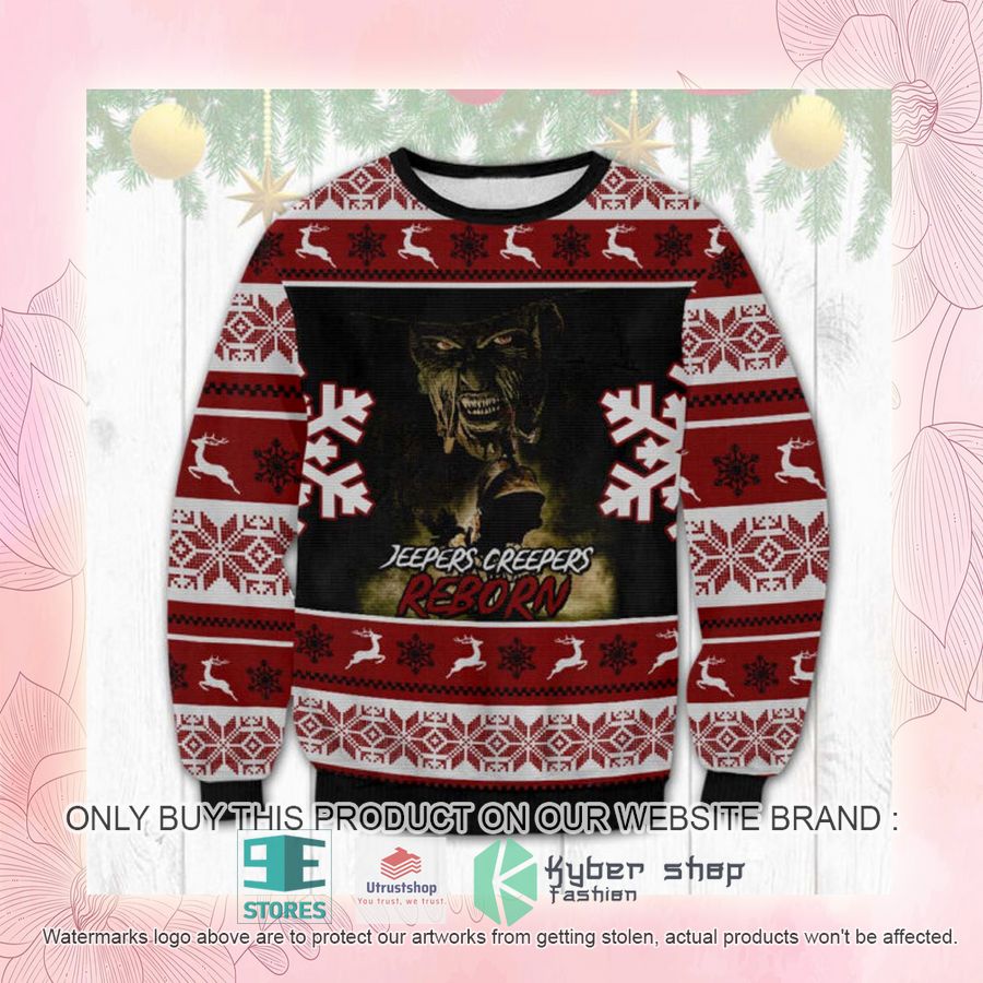 NEW Jeepers Creepers Reborn Ugly Sweater 2 jeepers creepers reborn ugly christmas sweater 2 33059