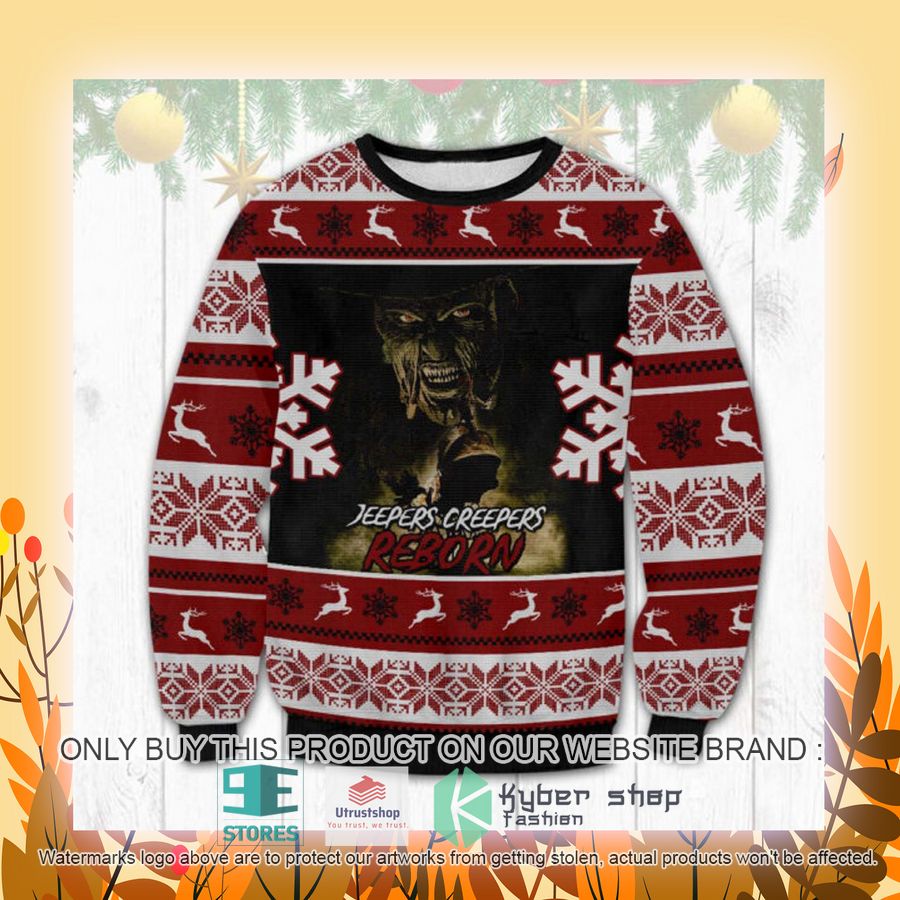 NEW Jeepers Creepers Reborn Ugly Sweater 4 jeepers creepers reborn ugly christmas sweater 4 75408