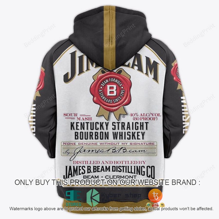 jim beam formula a standard since 1795 3d all over printed hoodie 2 57072