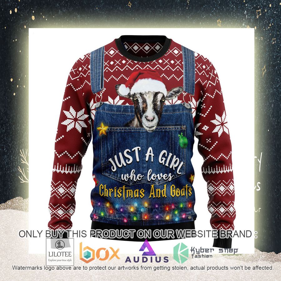 Just A Girl Who Loves Christmas And Goats Ugly Christmas Sweater 10 just a girl who loves christmas and goats ugly christmas sweater 10 83773