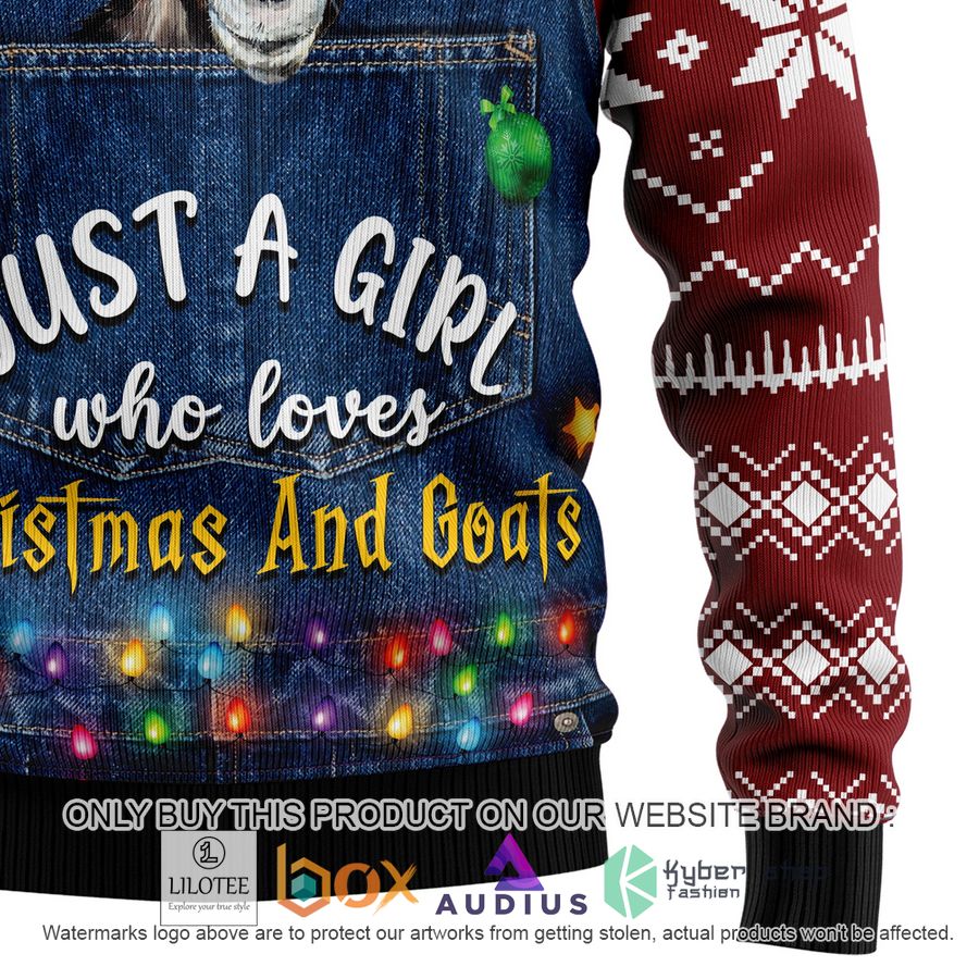 Just A Girl Who Loves Christmas And Goats Ugly Christmas Sweater 4 just a girl who loves christmas and goats ugly christmas sweater 4 3685
