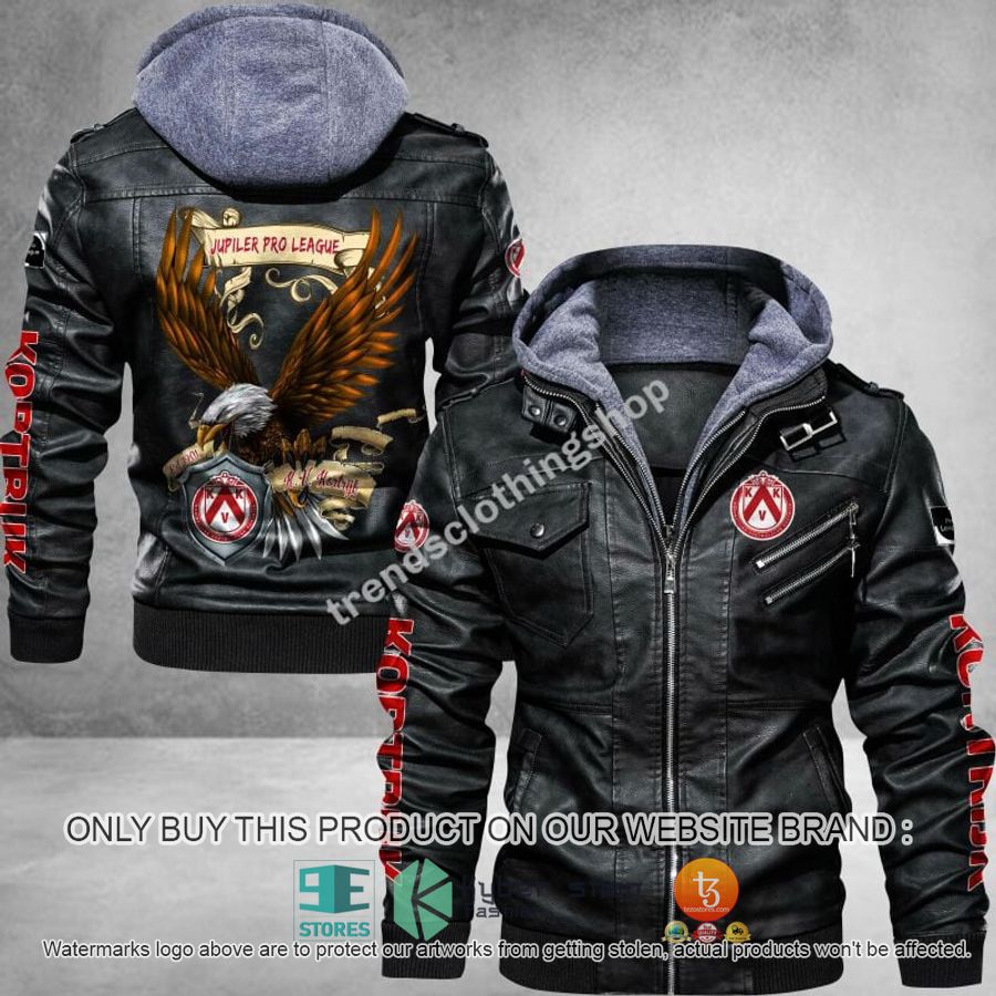 k v kortrijk eagle league leather jacket 1 11803