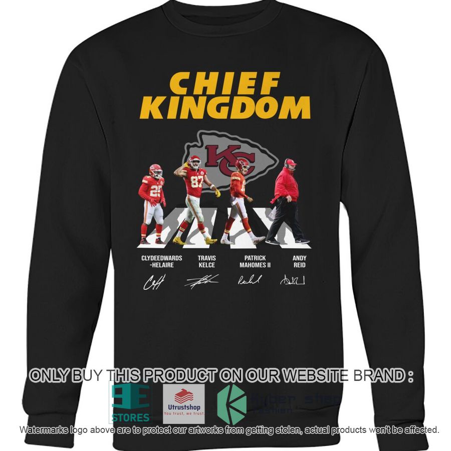 NEW Kansas City Chiefs Kingdom Abbey Road Hoodie, Shirt 7 kansas city chiefs kingdom abbey road 2d shirt hoodie 7 54114
