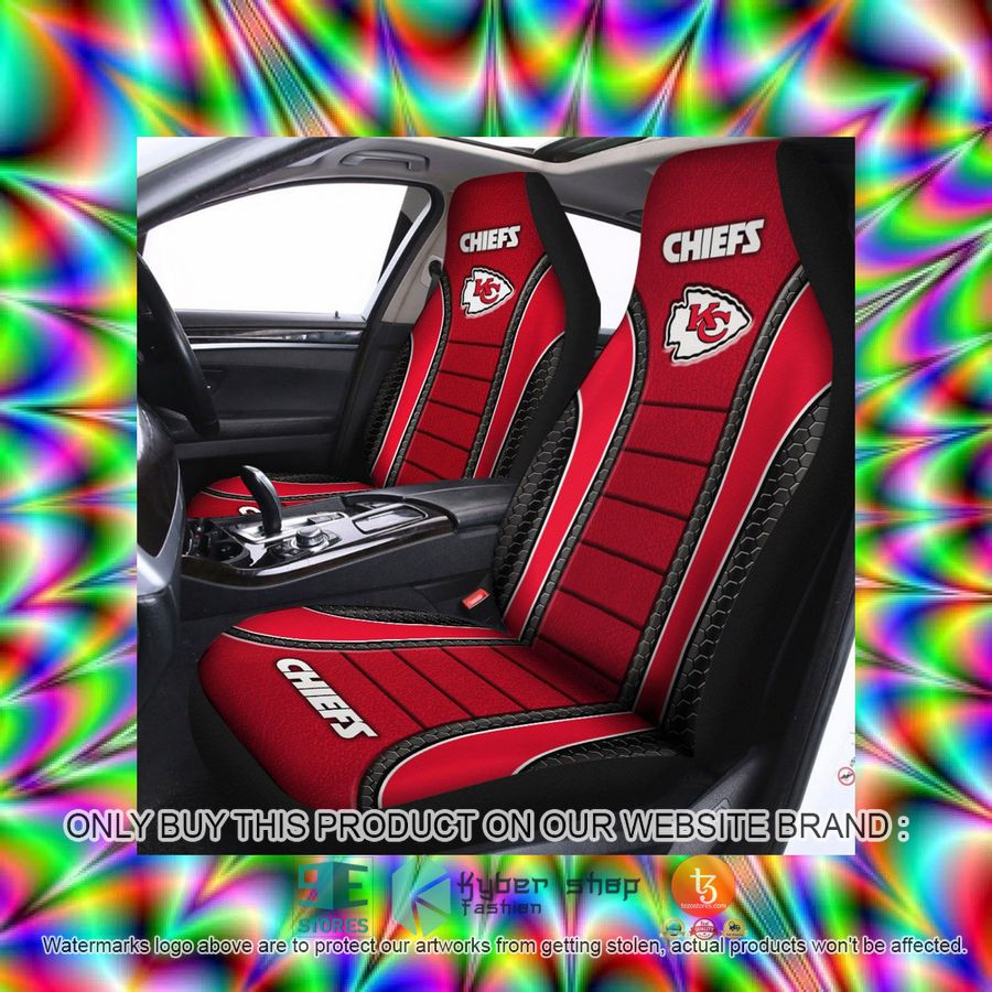 HOT Kansas City Chiefs Red Car Seat Covers 3 kansas city chiefs red car seat covers 3 13671