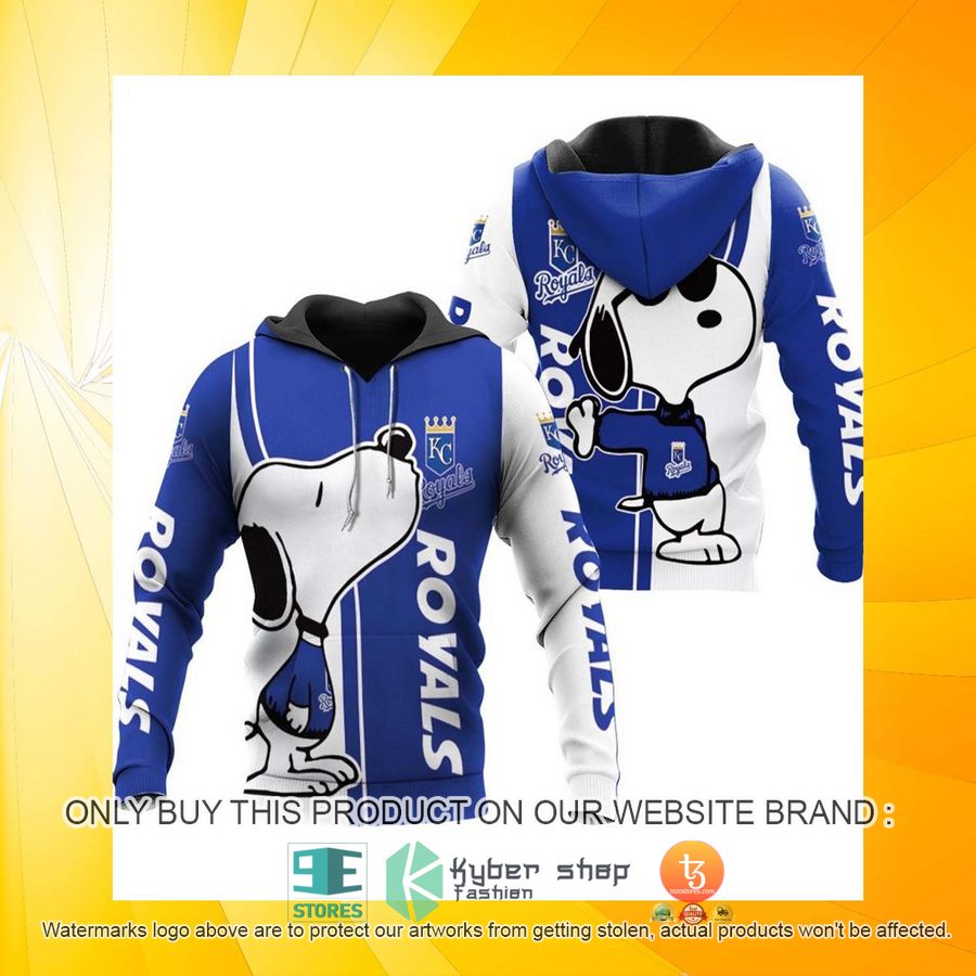 HOT Kansas City Royals Snoopy 3D Over Printed Hoodie 3 kansas city royals snoopy hoodie 3 82742
