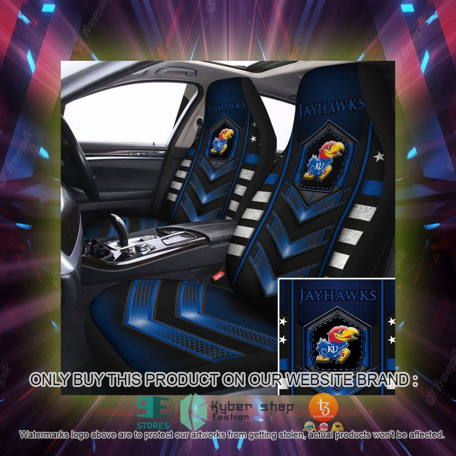 kansas jayhawks university of kansas car seat covers 2 84030