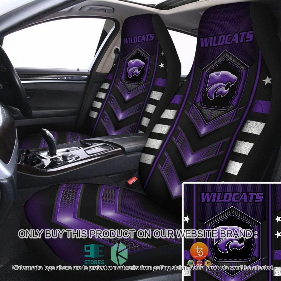 kansas state wildcats kansas state university wildcats car seat covers 1 83999