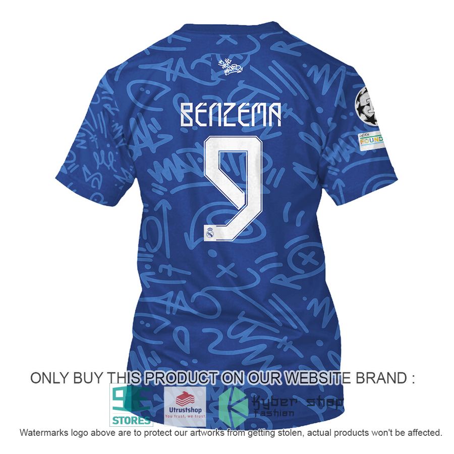 NEW Karim Benzema 9 Real Madrid FC blue Hoodie, Shirt 8 karim benzema 9 real madrid fc blue shirt hoodie 8 39317