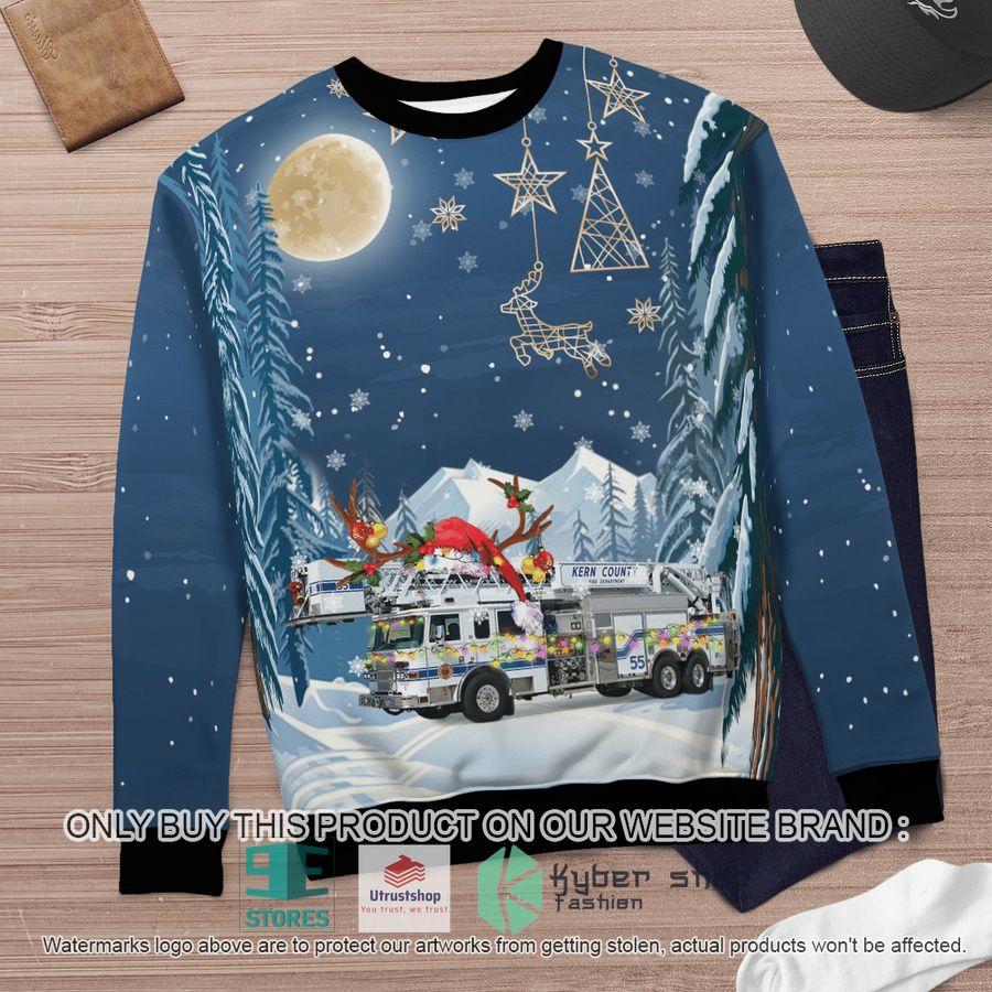 NEW Kern County Fire Department Christmas Sweater 6 kern county fire department christmas sweater 6 24840