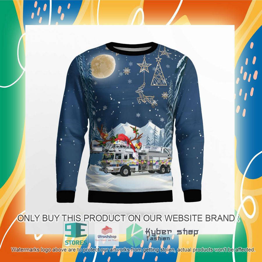 NEW Kern County Fire Department Christmas Sweater 8 kern county fire department christmas sweater 8 23394