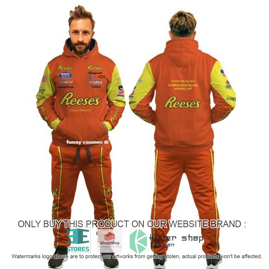 kevin harvick orange hoodie pants 1 15533