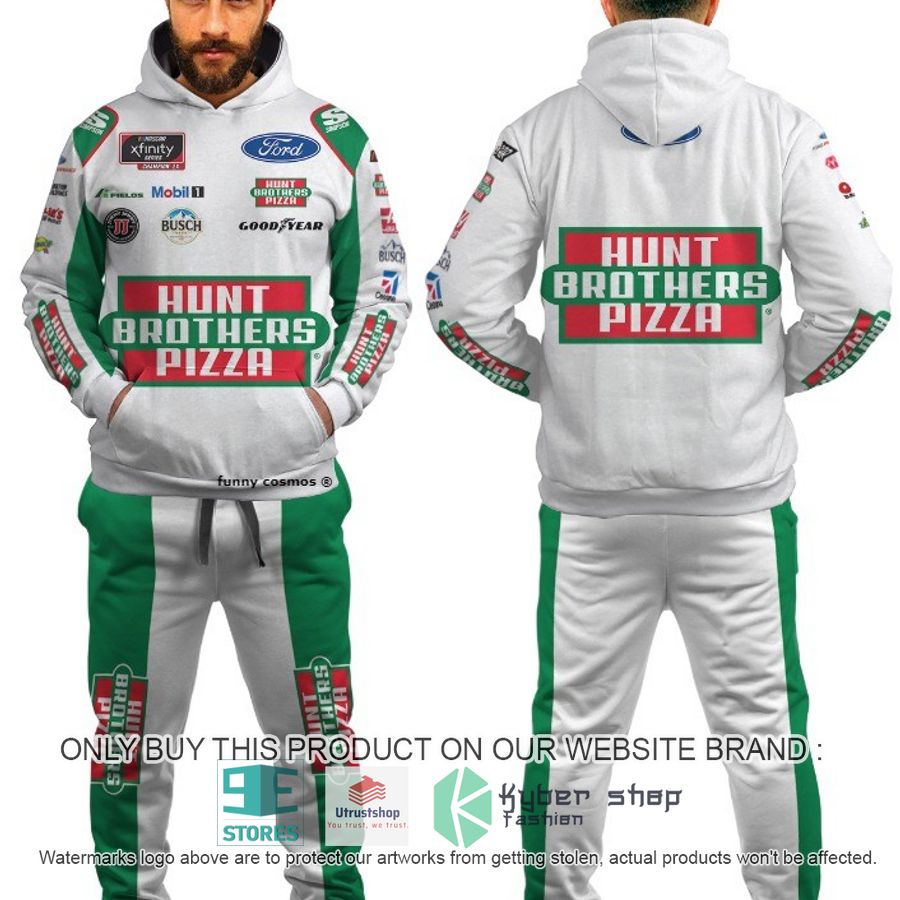 NEW Kevin Harvick white green Sweatpants, Hoodie 7 kevin harvick white green hoodie pants 1 47552