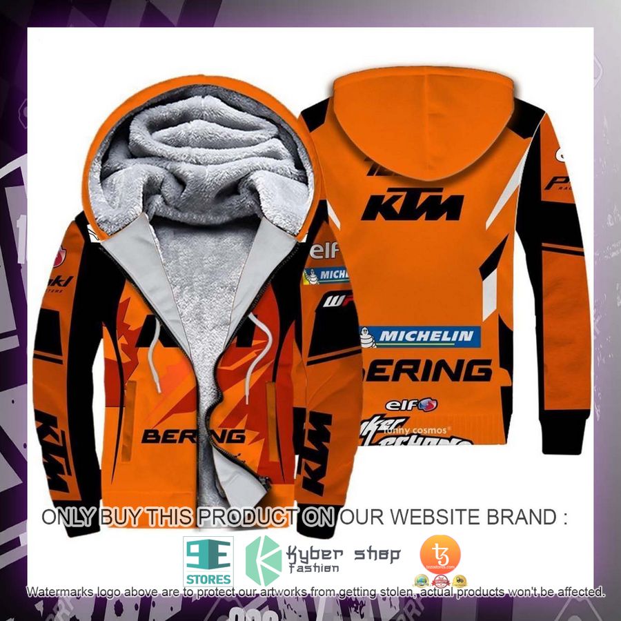 HOT KTM Iker Lecuona 2022 Racing Motogp Fleece Zipper Hoodie 2 ktm iker lecuona 2022 racing motogp fleece hoodie 2 24006
