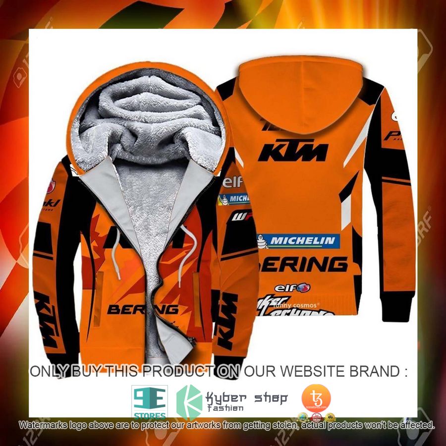 HOT KTM Iker Lecuona 2022 Racing Motogp Fleece Zipper Hoodie 3 ktm iker lecuona 2022 racing motogp fleece hoodie 3 93881