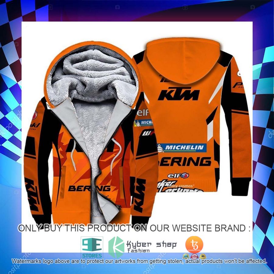 HOT KTM Iker Lecuona 2022 Racing Motogp Fleece Zipper Hoodie 4 ktm iker lecuona 2022 racing motogp fleece hoodie 4 62268