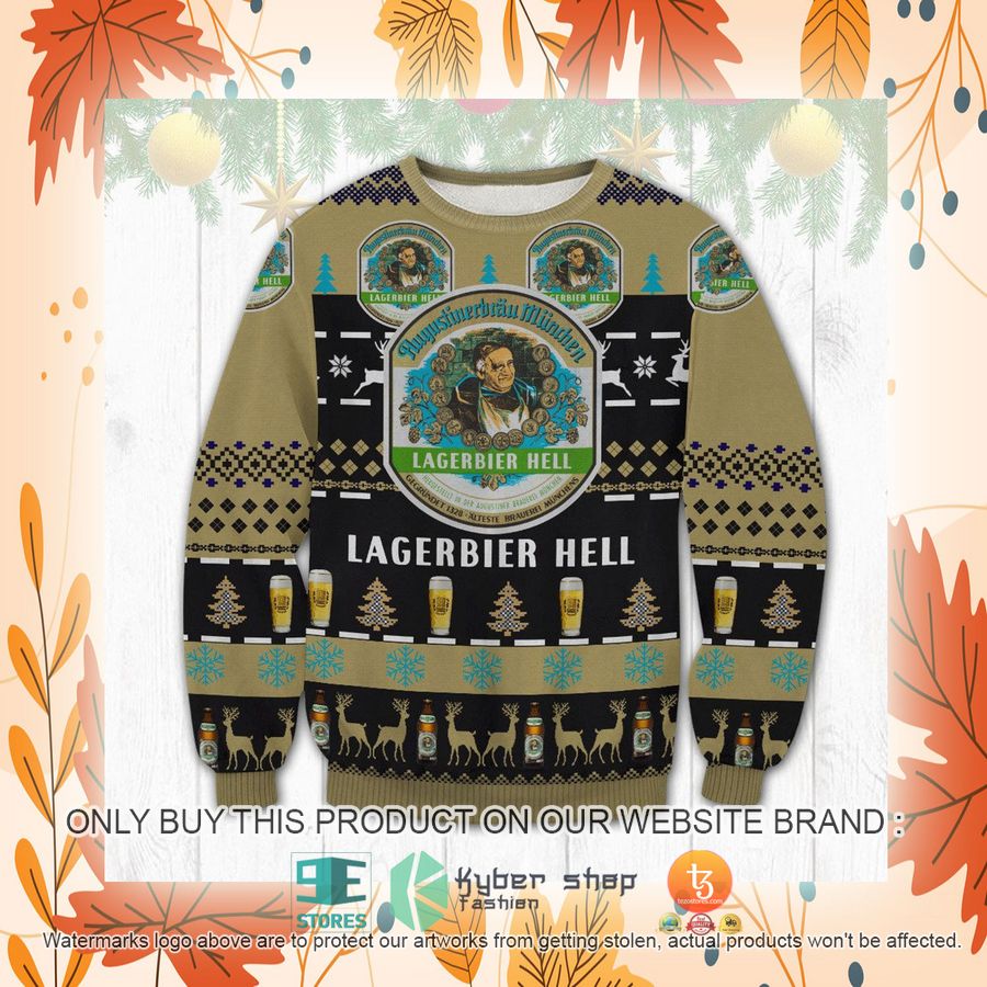NEW Lagerbier Hell Beer Christmas Ugly Sweater 2 lagerbier hell beer ugly christmas sweater 2 23338