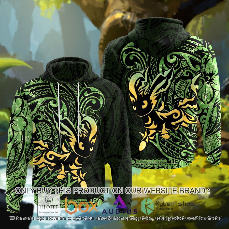leafeon polynesian 3d hoodie 1 2580