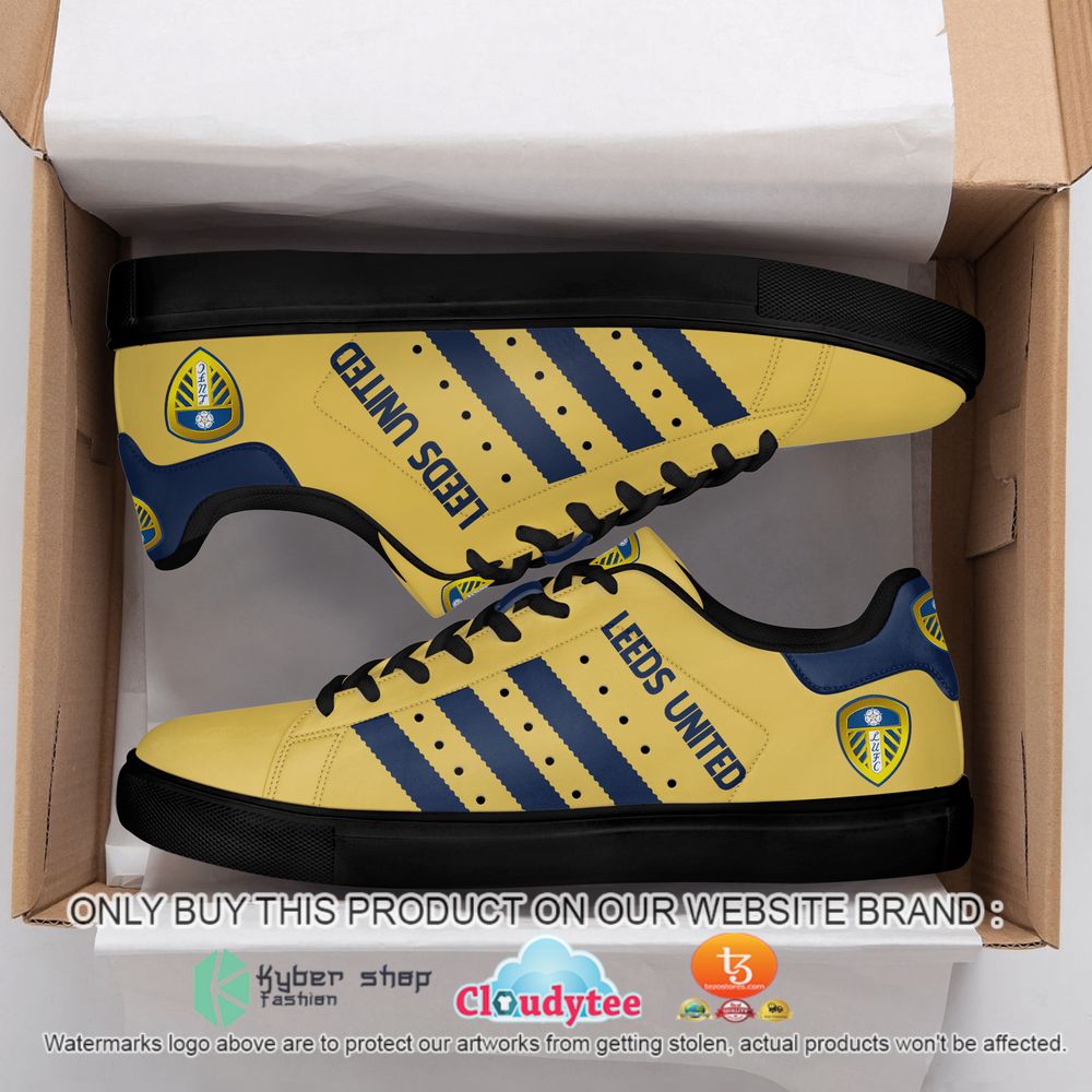 leeds united football club stan smith low top shoes 2 48275