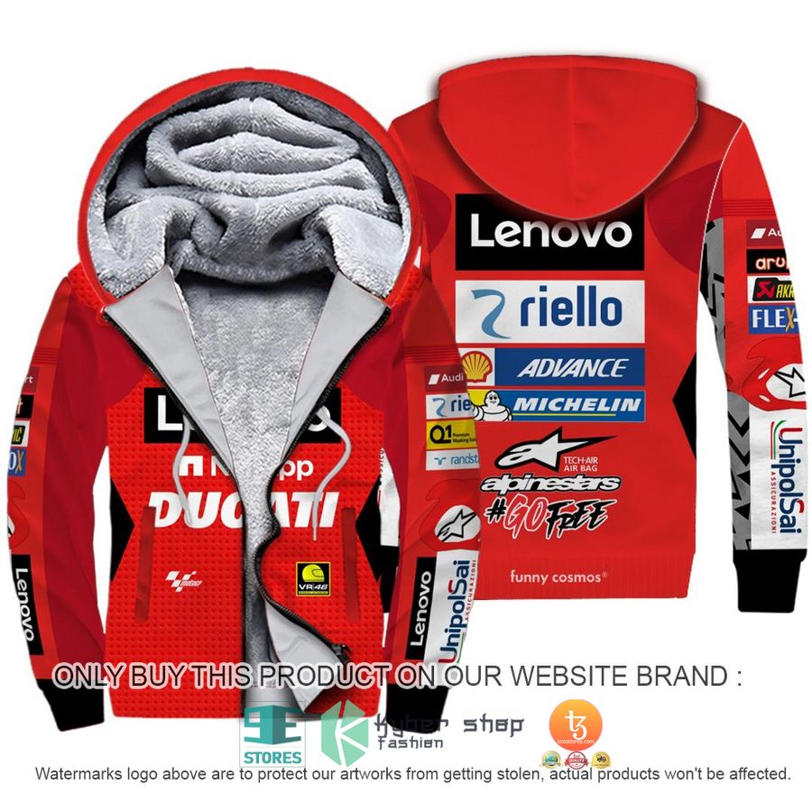 HOT Lenovo Francesco Bagnaia 2022 Racing Motogp Fleece Zipper Hoodie 8 lenovo francesco bagnaia 2022 racing motogp fleece hoodie 1 67989