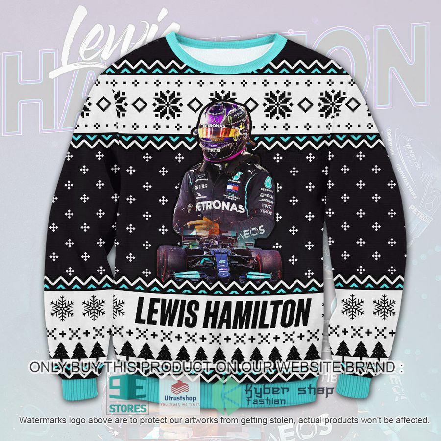 lewis hamilton ugly christmas sweater 1 9771